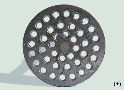 Pisa Papa de Aluminio. Almandoz.