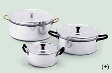 Cacerolas de Aluminio. Almandoz.