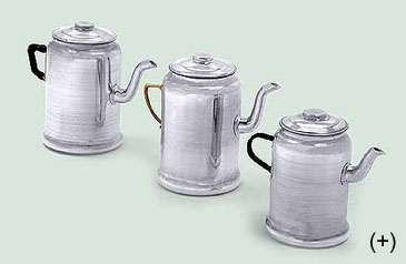 Cafeteras de Aluminio. Almandoz.