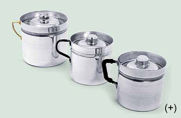 Hervidores de Aluminio. Almandoz.